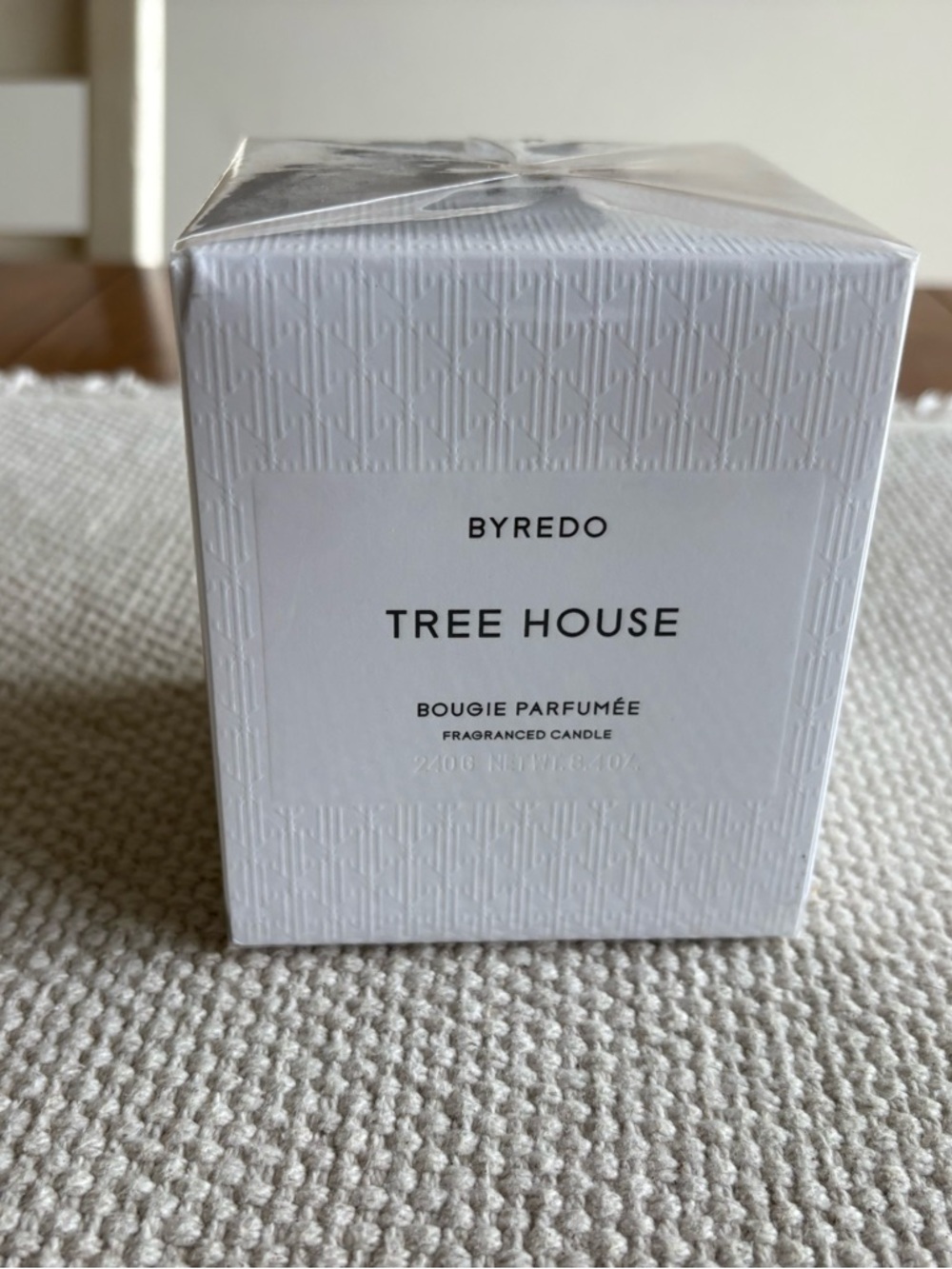 NIB Byredo Tree House Scented Fragranced Candle 8.4 Oz.